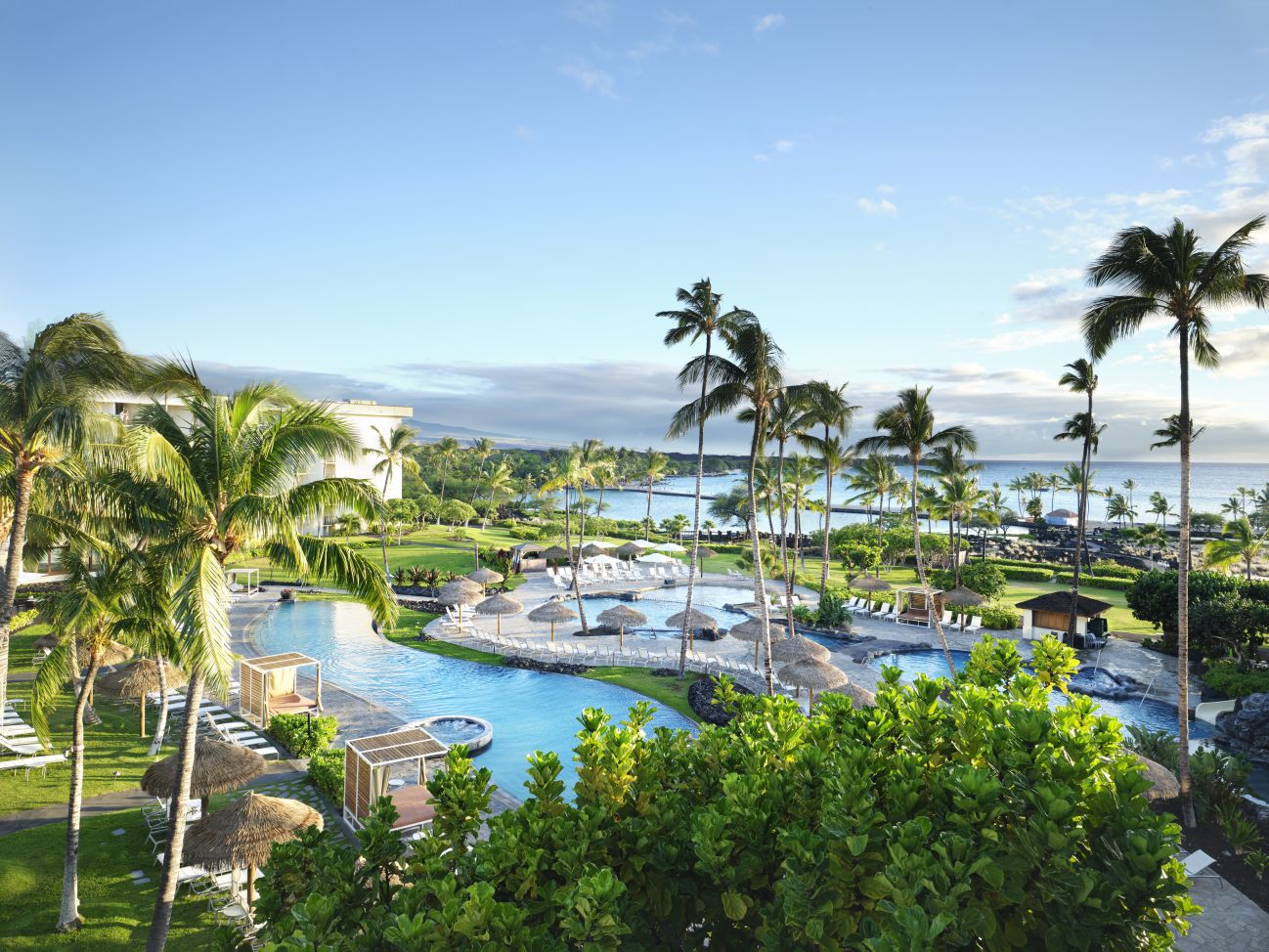 Outdoor Pool - Aerial View